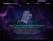 Tablet Screenshot of paradoxparkway.com